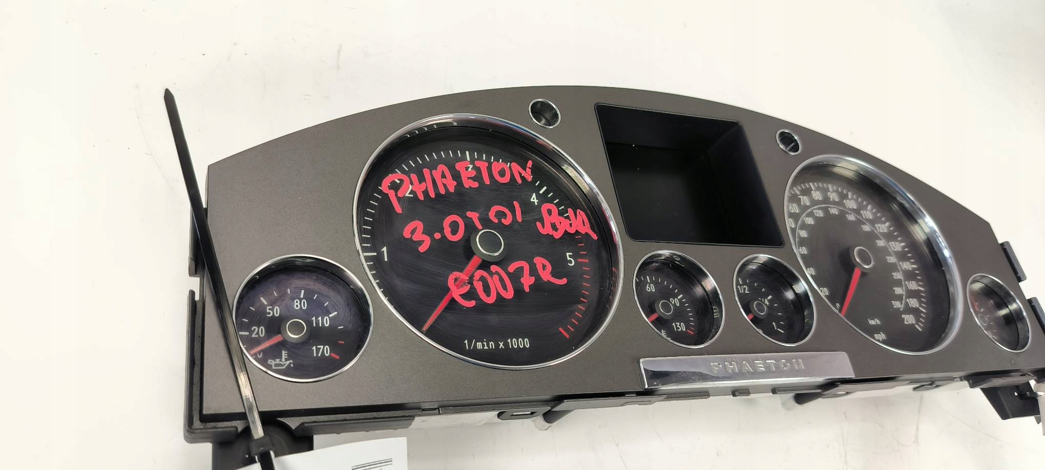 dials clock 3D0920982H VOLKSWAGEN PHAETON