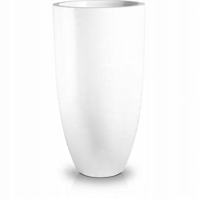 

Donica cygaro Fiberglass 32/62 cm biała