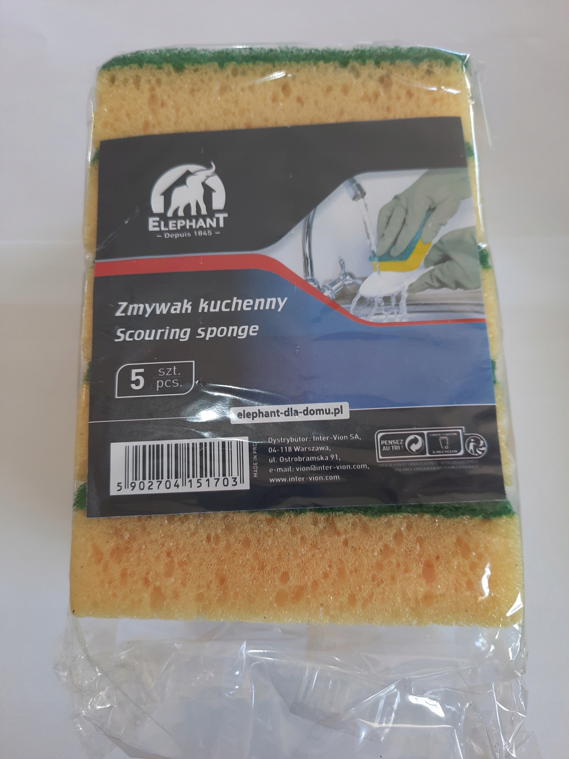 

Elephant Zmywaki Kuchenne 5 Szt