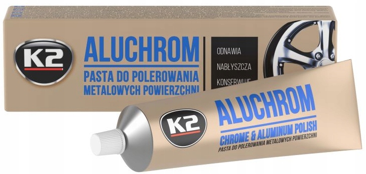 

K2 Aluchrom Pasta Polerska Do Felg Aluminium Chrom