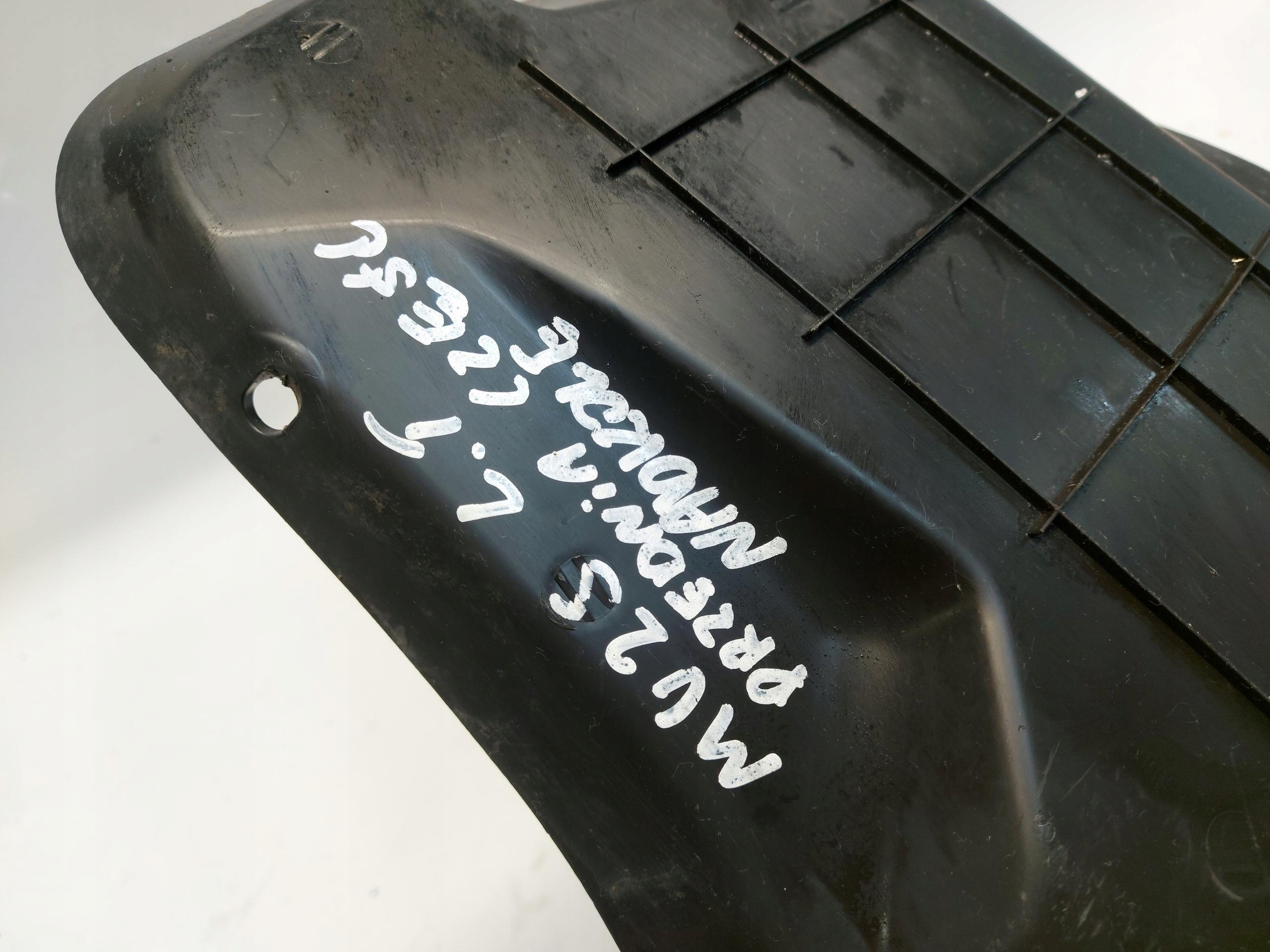 MG ZS cover mudguard rear part left front 10381598