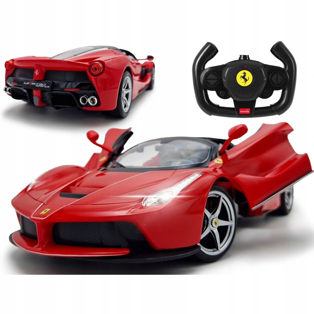 Samochód Zdalnie Sterowany Rc Auto Na Pilot Ferrari Z Funkcją Driftu Ledy R