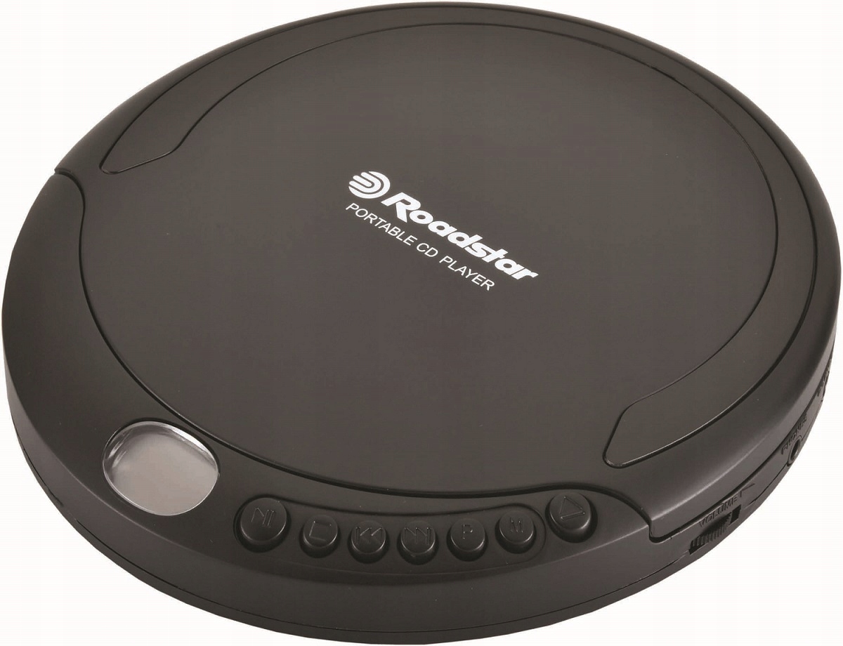 Discman Odtwarzacz Przenośny CD Roadstar PCD-435CD czarny