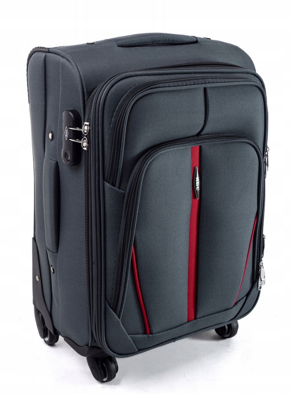 MAŁA KABINOWA WALIZKA MATERIAŁOWA RGL TORBA PODRÓŻNA NA 4 KÓŁKACH SZARA RGL EAN (GTIN) 6911445040473