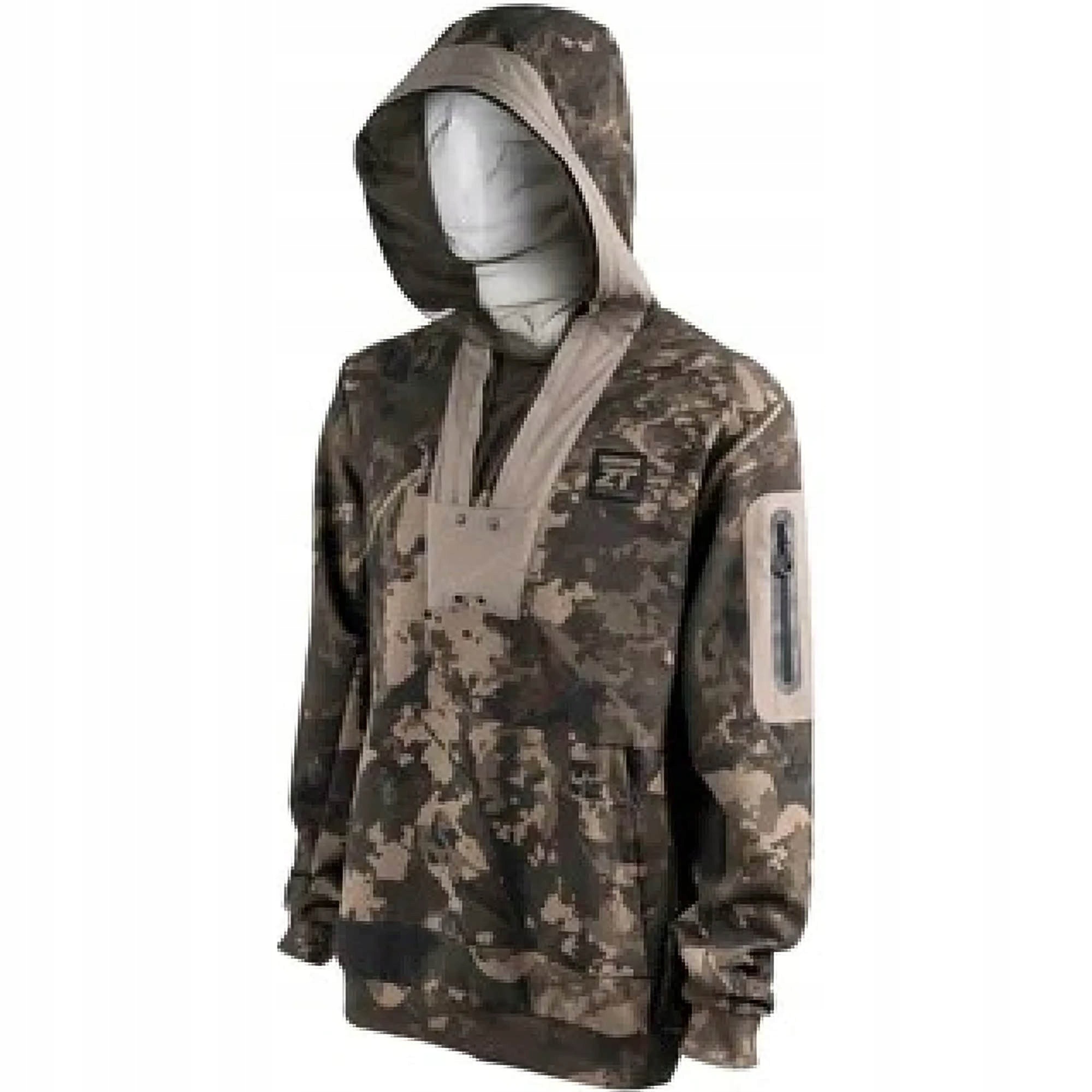 Mikina Nash Zt Lite Luxe Hoodie Camo XXL