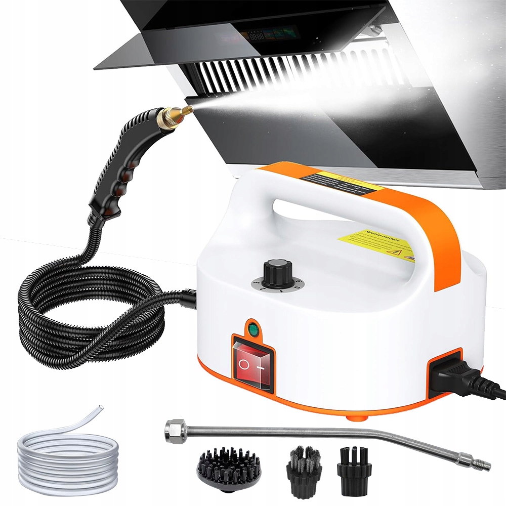 Myjka Parowa 3800 Wczyścik Ciśnieniowy Do Kuchni Dywanów Parownica Pluskwy