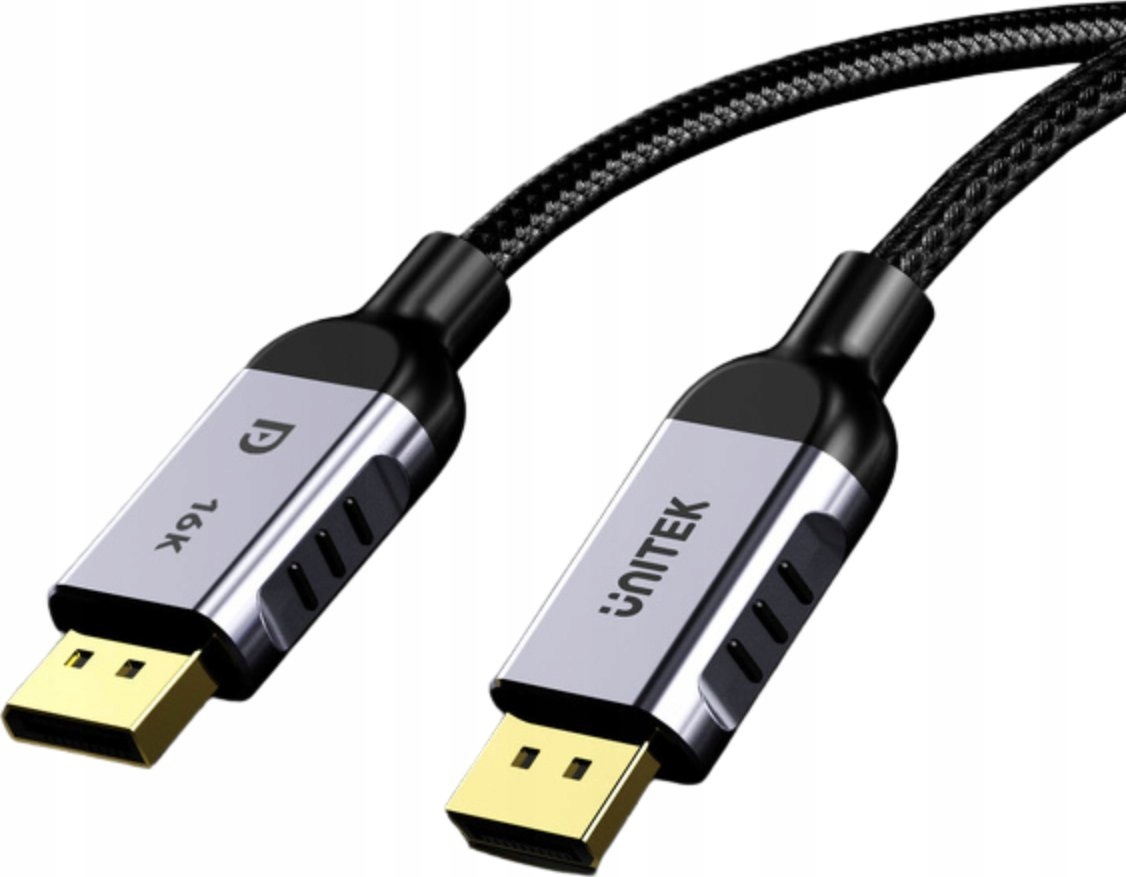 Kabel DisplayPort 2.1 8K@120Hz 3m Unitek C1626GY01-3M