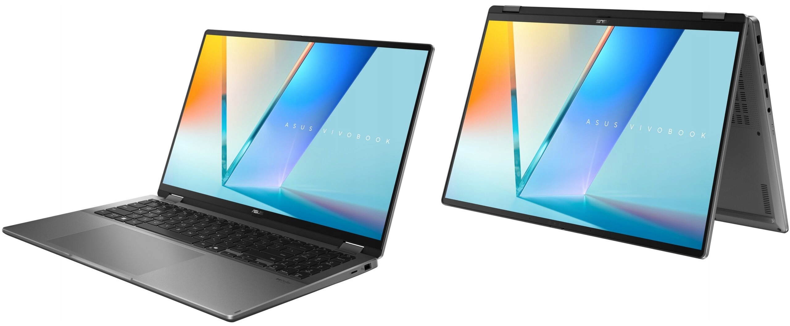 Laptop Asus VivoBook 16 Flip Intel Core Ultra 5 16 Gb 512 Gb szary