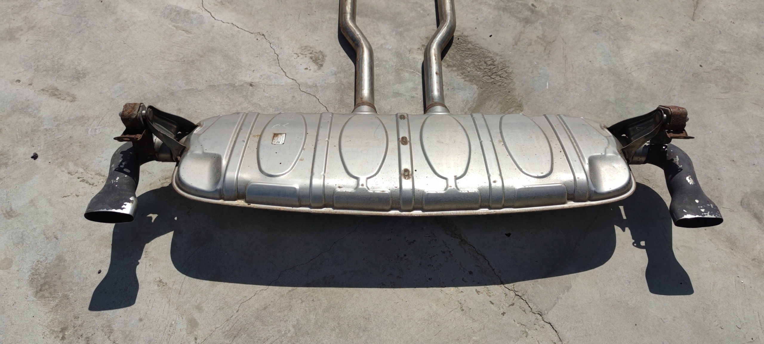 muffler, exhaust AUDI Q7