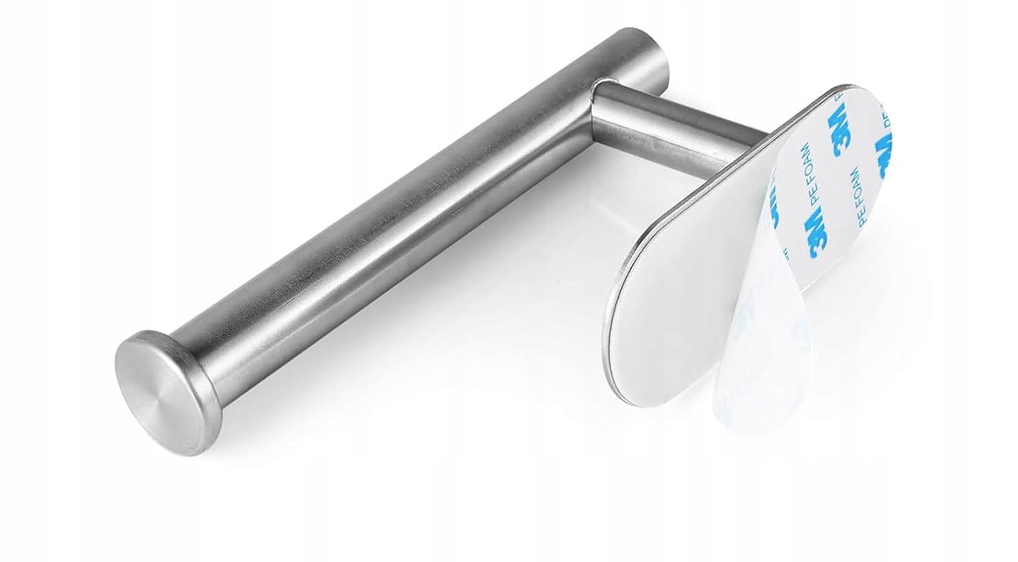 UCHWYT WIESZAK NA PAPIER TOALETOWY SAMOPRZYLEPNY SREBRNY BEZ WIERCENIA 3M EAN (GTIN) 5903726639934