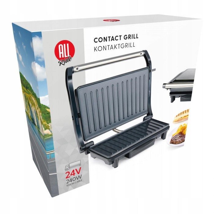 Opiekacz Elektryczny Grill Turystyczny Grill Samochodowy 24V 240W