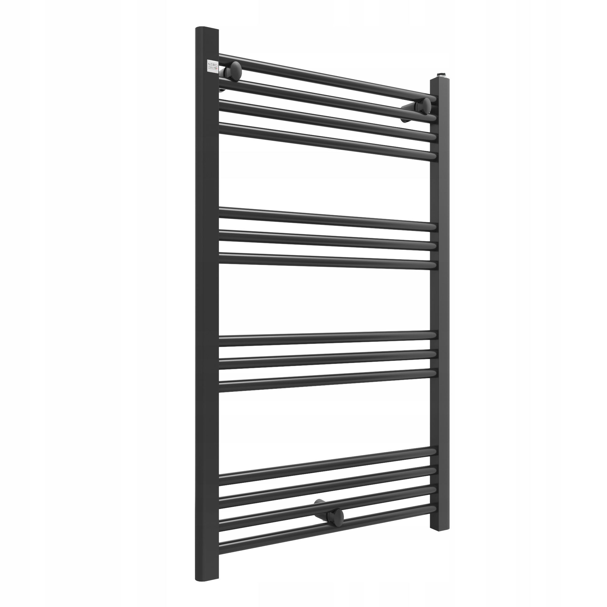 Kúpeľňový Ohrievač Čierny 60/100 cm Radiátor Moderný Puerto
