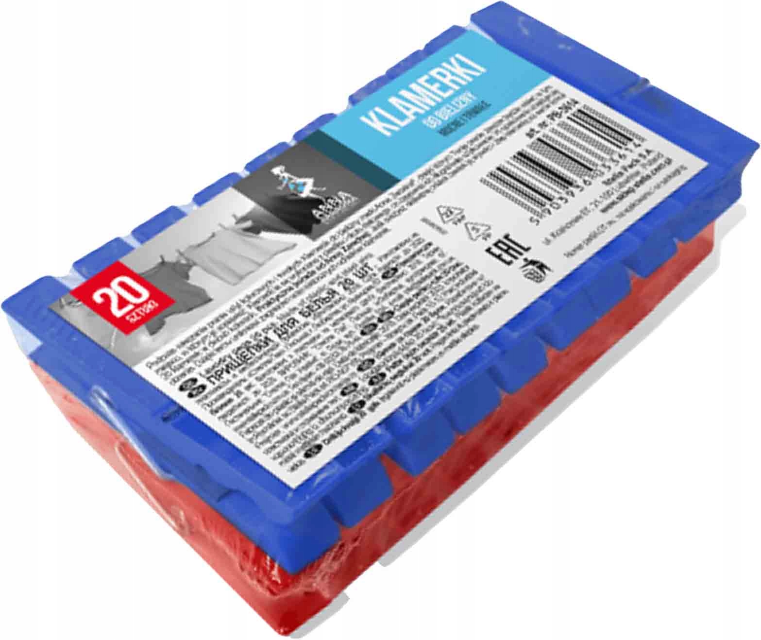 

Klamerki Plastikowe 20 szt. "az"
