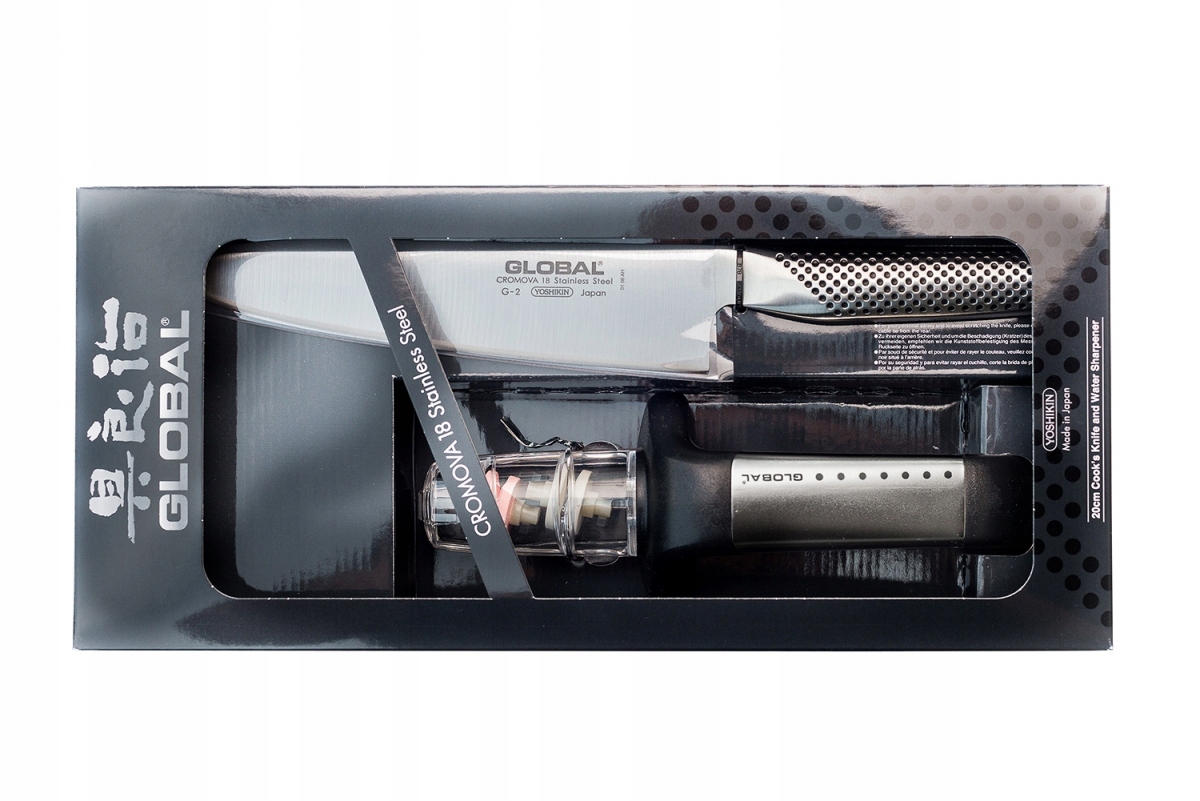 

Zestaw Starter Nóż szefa kuchni G-2 G-91 Global