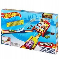 Hot Wheels Tor Tory Skok Zestaw Pętla Wyścig Autko GBF89