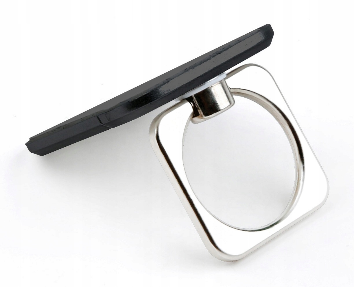 Techly Uchwyt do Telefonu/Tabletu Ring Holder Czarny