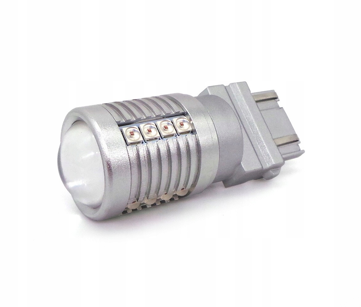 

żarówka Led 3157, P27/7W 12-24V Can mocna czerwona