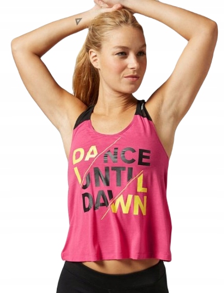 Top Damski Reebok Dance Graphic Tank 2 B89155