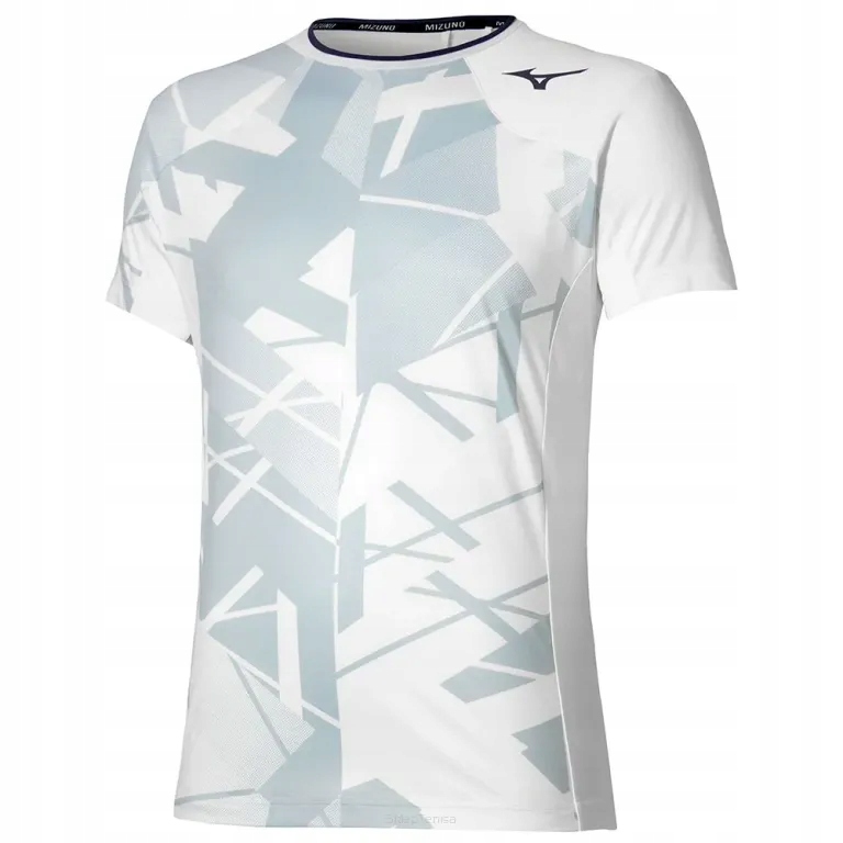 Koszulka sportowa Mizuno Db Shadow Graphic Ss Tee biała L