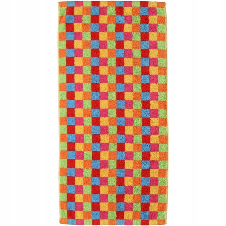 Plážová osuška Cube 70x180 vícebarevná froté 510g/m2 100% bavlna Cawoe