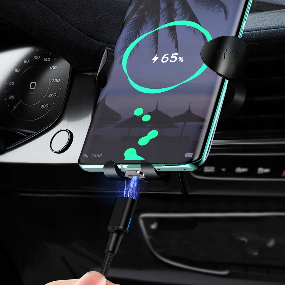 KABEL MAGNETYCZNY ONSHOP TYP C Nylonowy 1M 3A QC Marka Inna