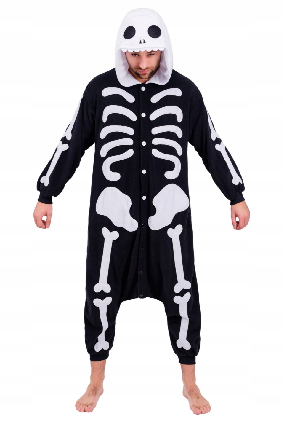 KIGURUMI PIŻAMA SZKIELETOR rozm M