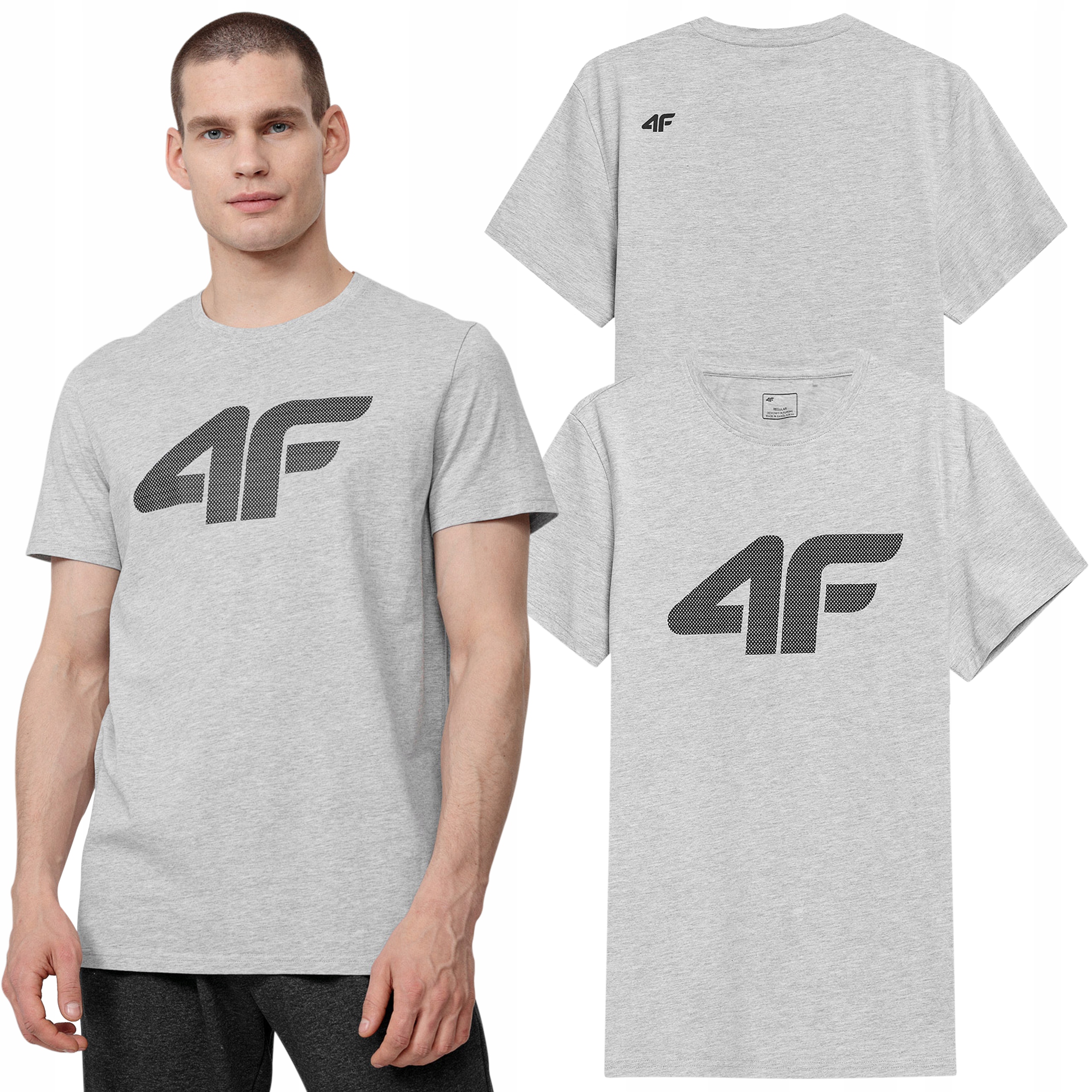 

Koszulka Męska 4F T-shirt Bawełniana Limitowana