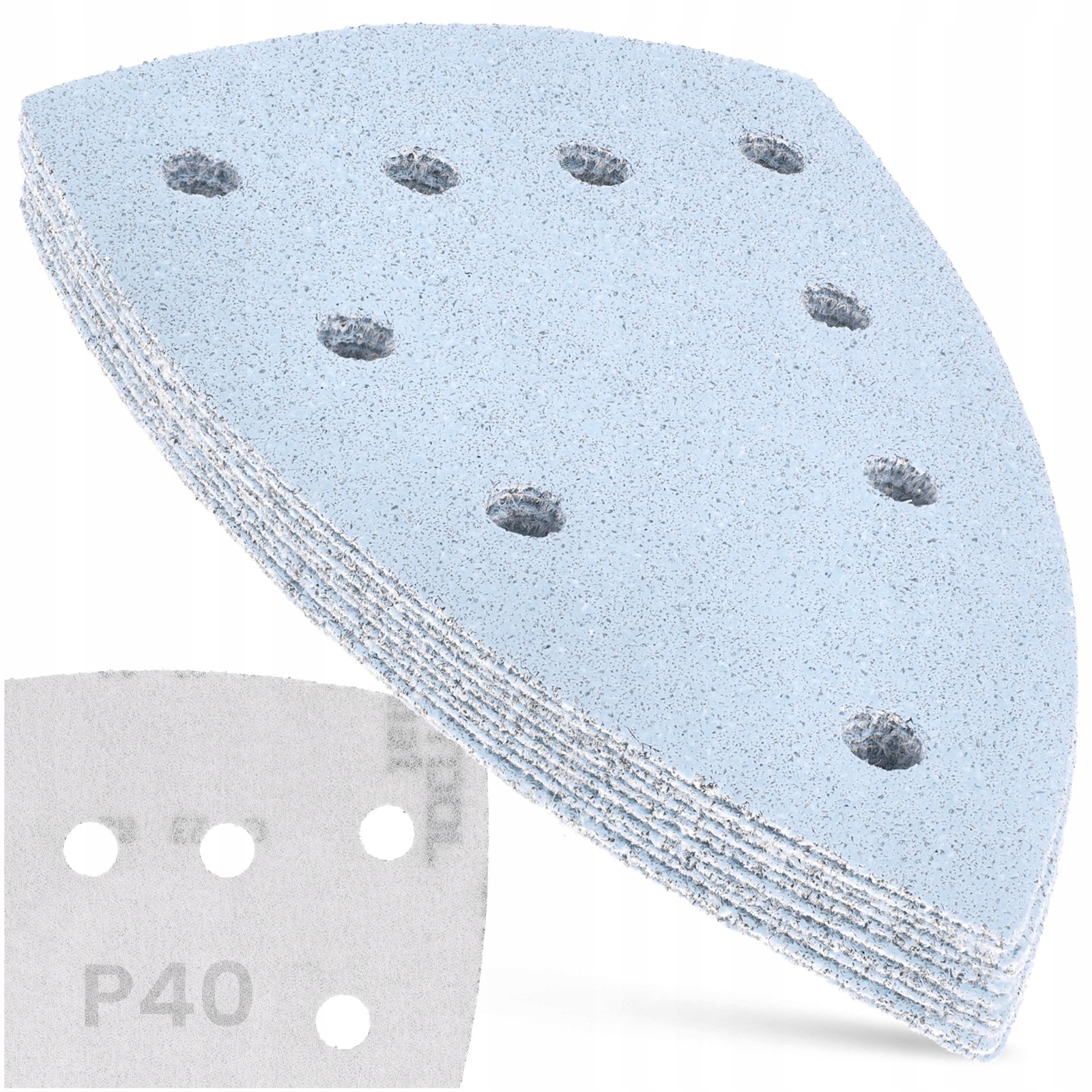 10x Papier Ścierny DELTA/9 P40 Żelazko Szlifierki Dts Dtsc Ds 400 Festool