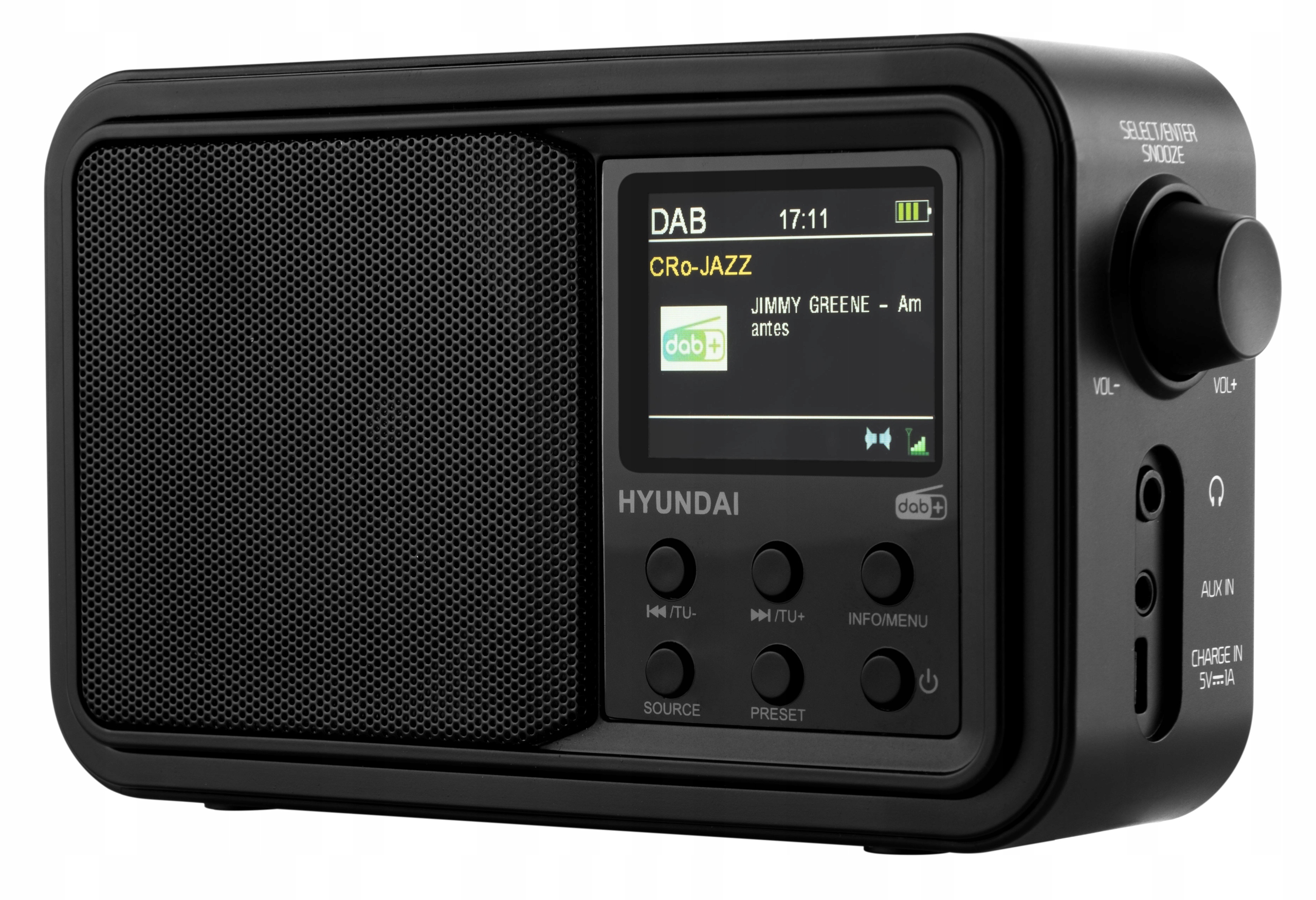 Síťové/bateriové rádio Dab+, Fm Hyundai Pr 650 Btdab