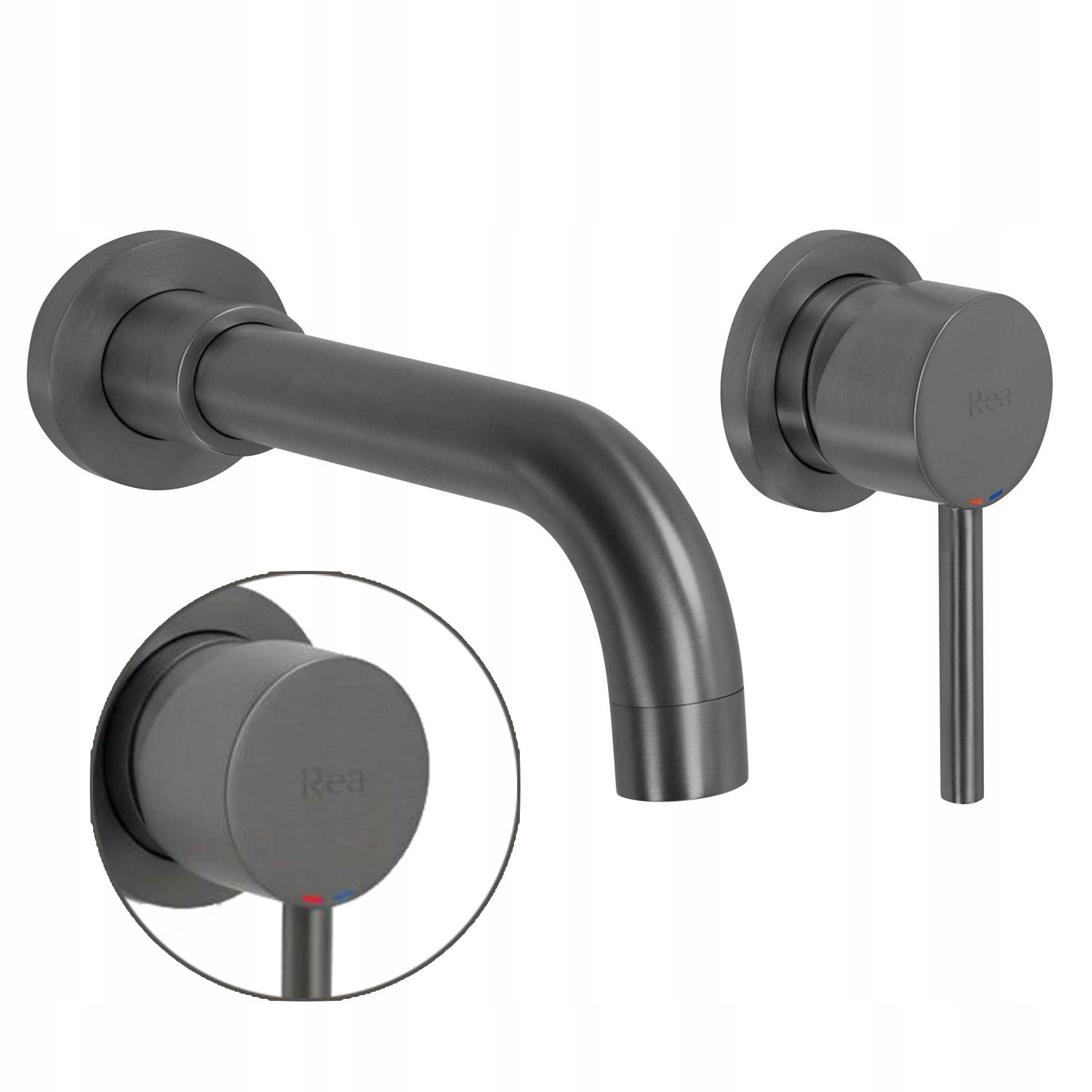 Podomietková umývadlová batéria Rea Lungo Titan Dlhý výtok Pevný Box