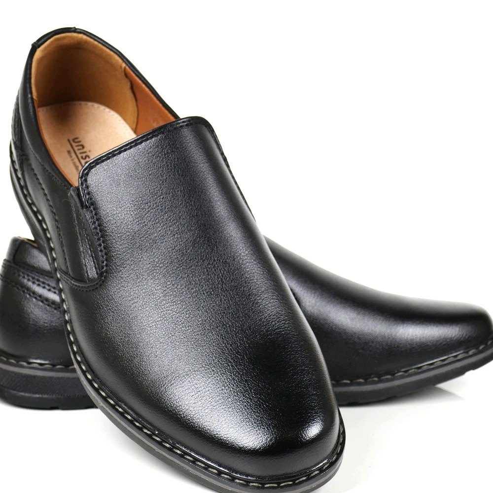 Pánské Polobotky Casual, Nazouvací Pantofle, Snadno Se Nazouvají, Širší, Černé