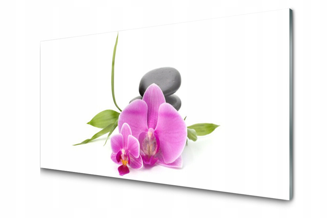 

Panel szklany dekor Kwiat Roślina 140x70 + Klej