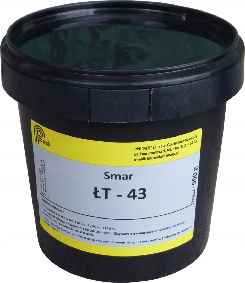 

Smar ŁT-43 0,9 kg Fazi