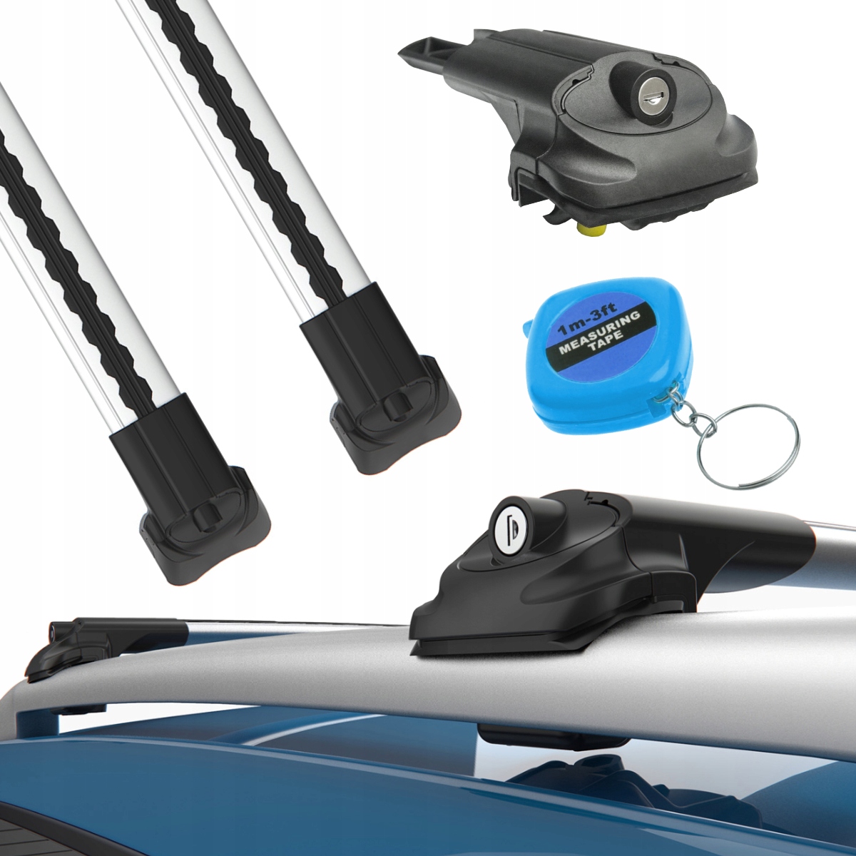 Багажник на дах VW Up 1 і Cross на рейлінгу