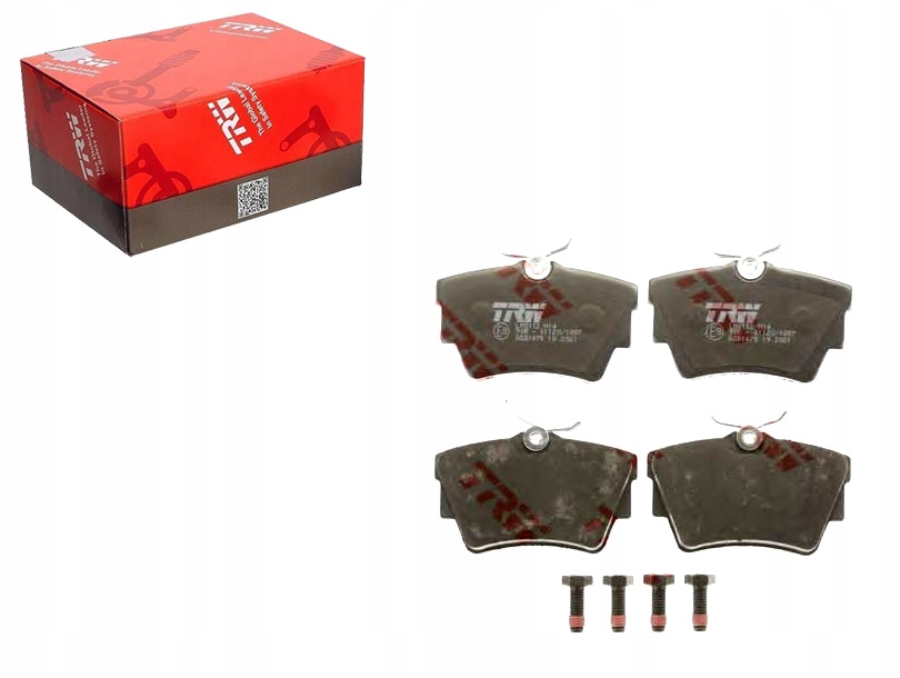 Brzdové Destičky Renault Zadní Trw