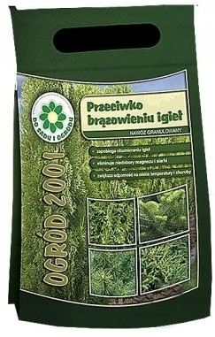 

Nawóz Pod Iglaki 2KG Przeciw Brązowieniu Igieł