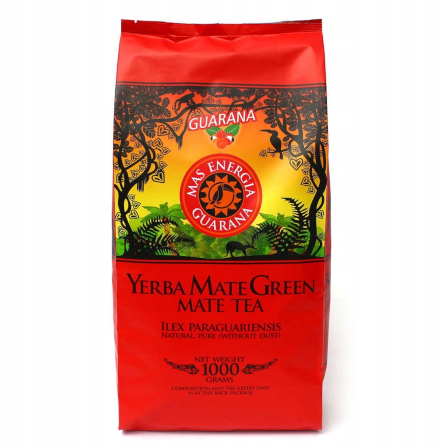 Levně Yerba Mate Green Mas Energia Guarana 1 kg Yerba Mate Green