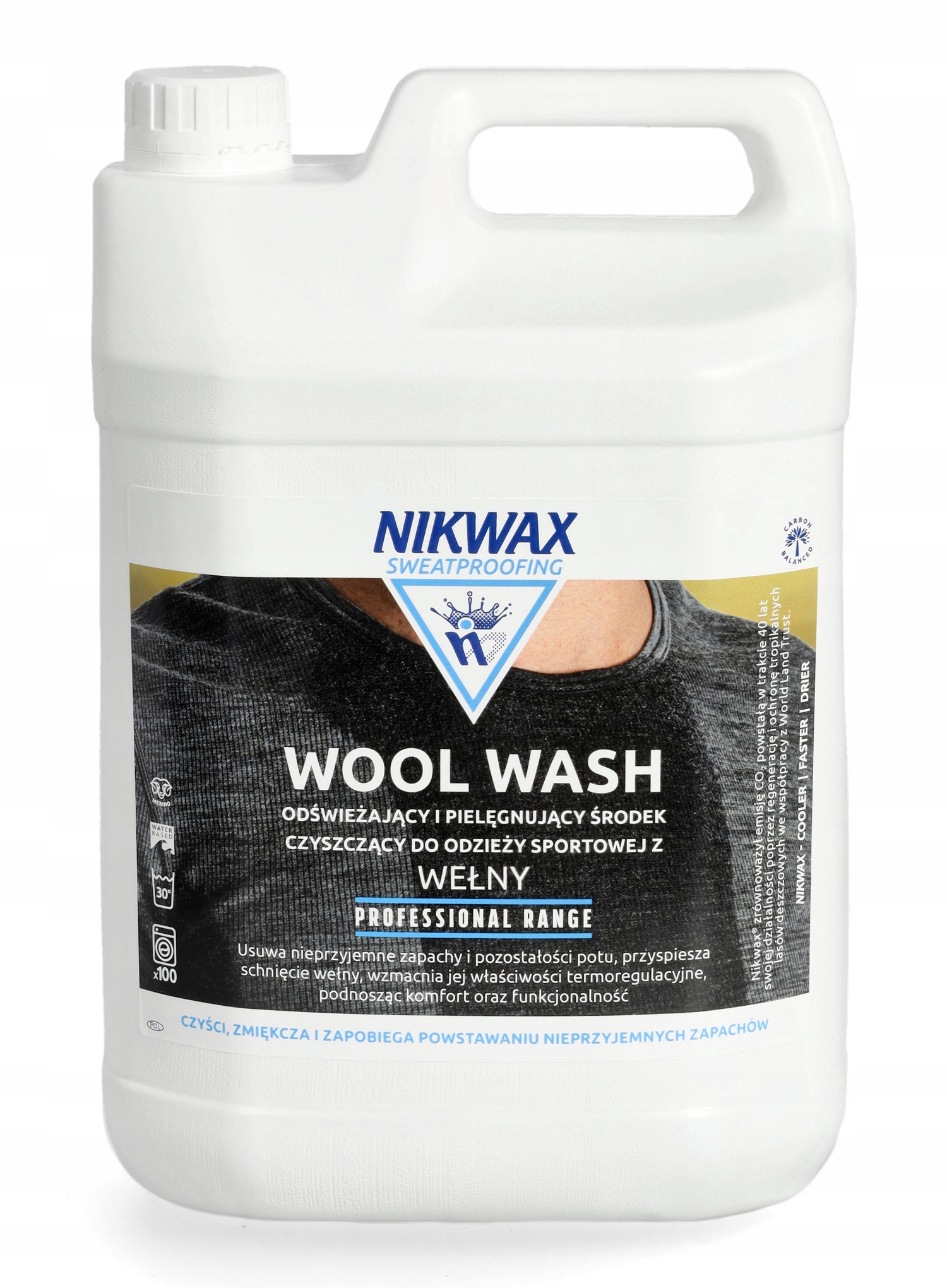 Środek do prania wełny merino Nikwax Wool Wash 5L
