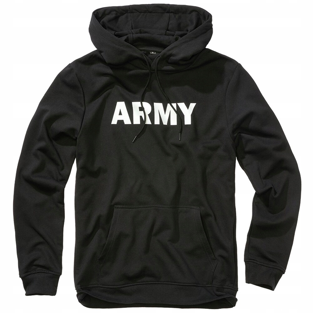 Mikina s kapucí Brandit Army Hoody černá 2XL