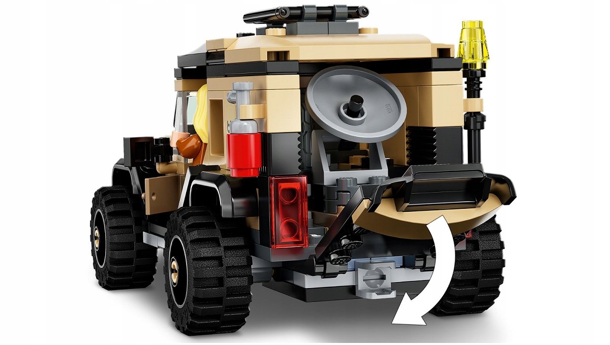 LEGO Jurassic World 76951 Dinozaury Pyroraptor - Dilofozaur - Wóz Terenowy Wiek dziecka 7 lat +