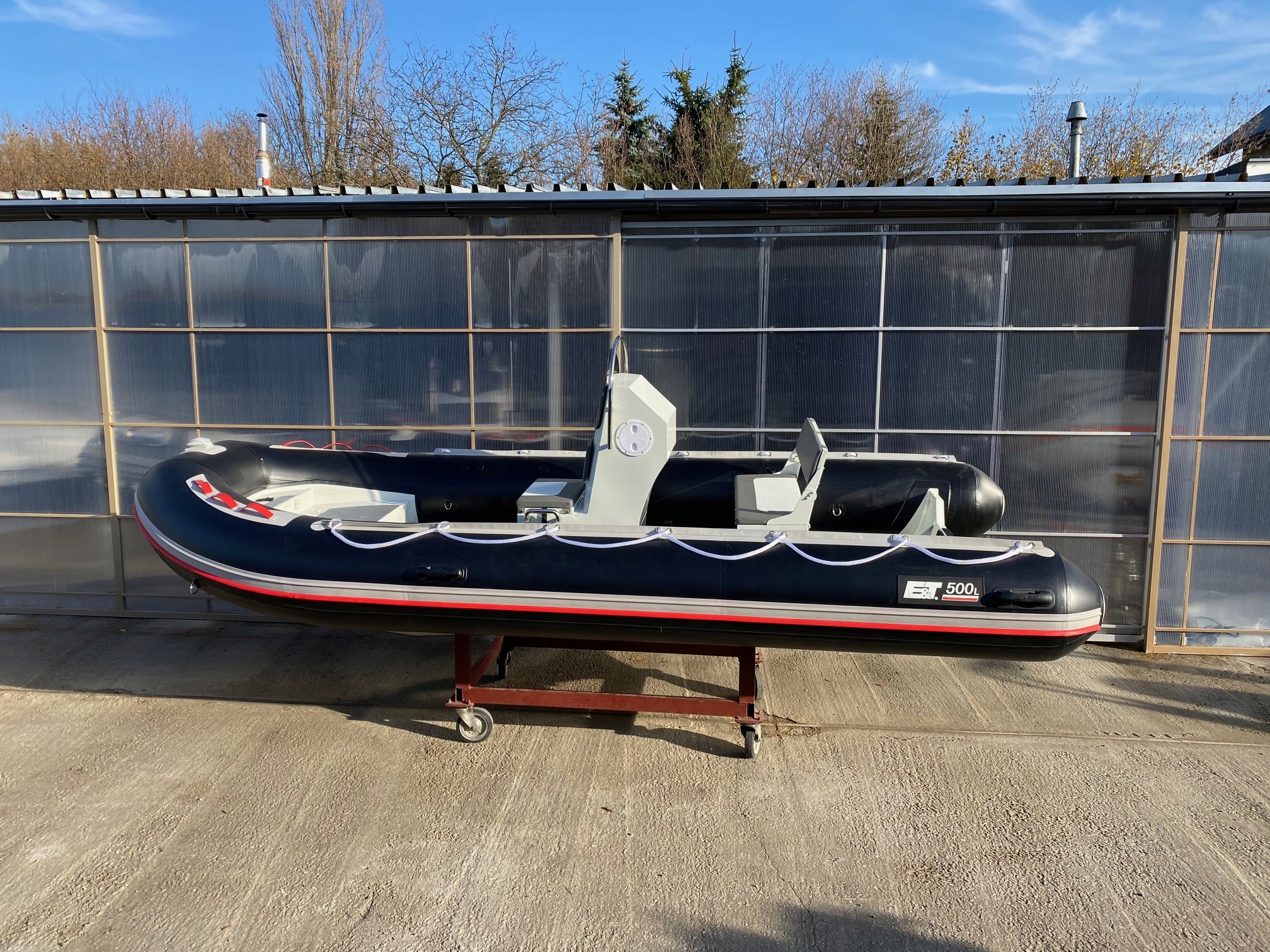 RIB ALU 500 Z BAKISTĄ