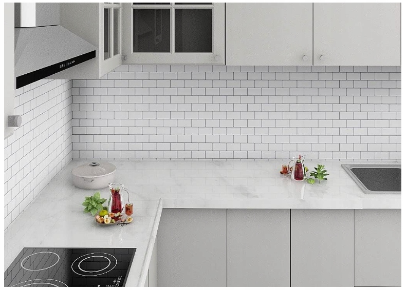 WoStick kuchenne winylowe płytki samoprzylepne 3D Marka inna