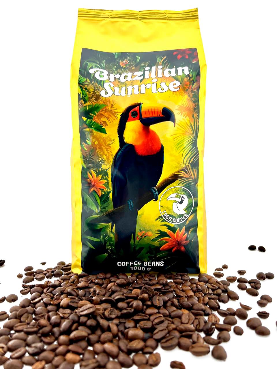 Levně Káva Zrnková Brazílie Sunrise 1 kg