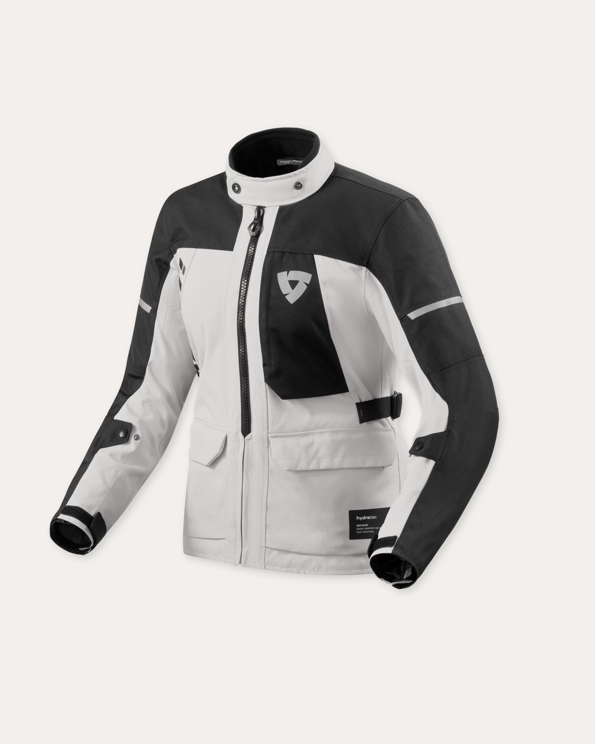 Rev'it Convergent H2O Lady Silver motocyklová bunda veľ.38