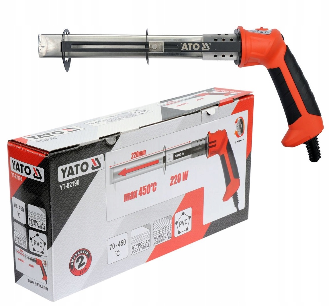 NÓŻ TERMICZNY DO CIĘCIA STYROPIANU PCV PP YT-82190 Marka Yato