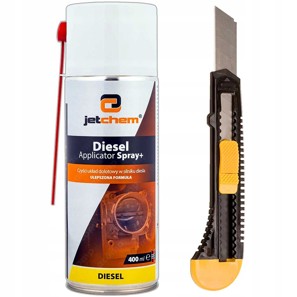 

Jetchem Das+ Diesel czyści dolot,przepustnicę,EGR