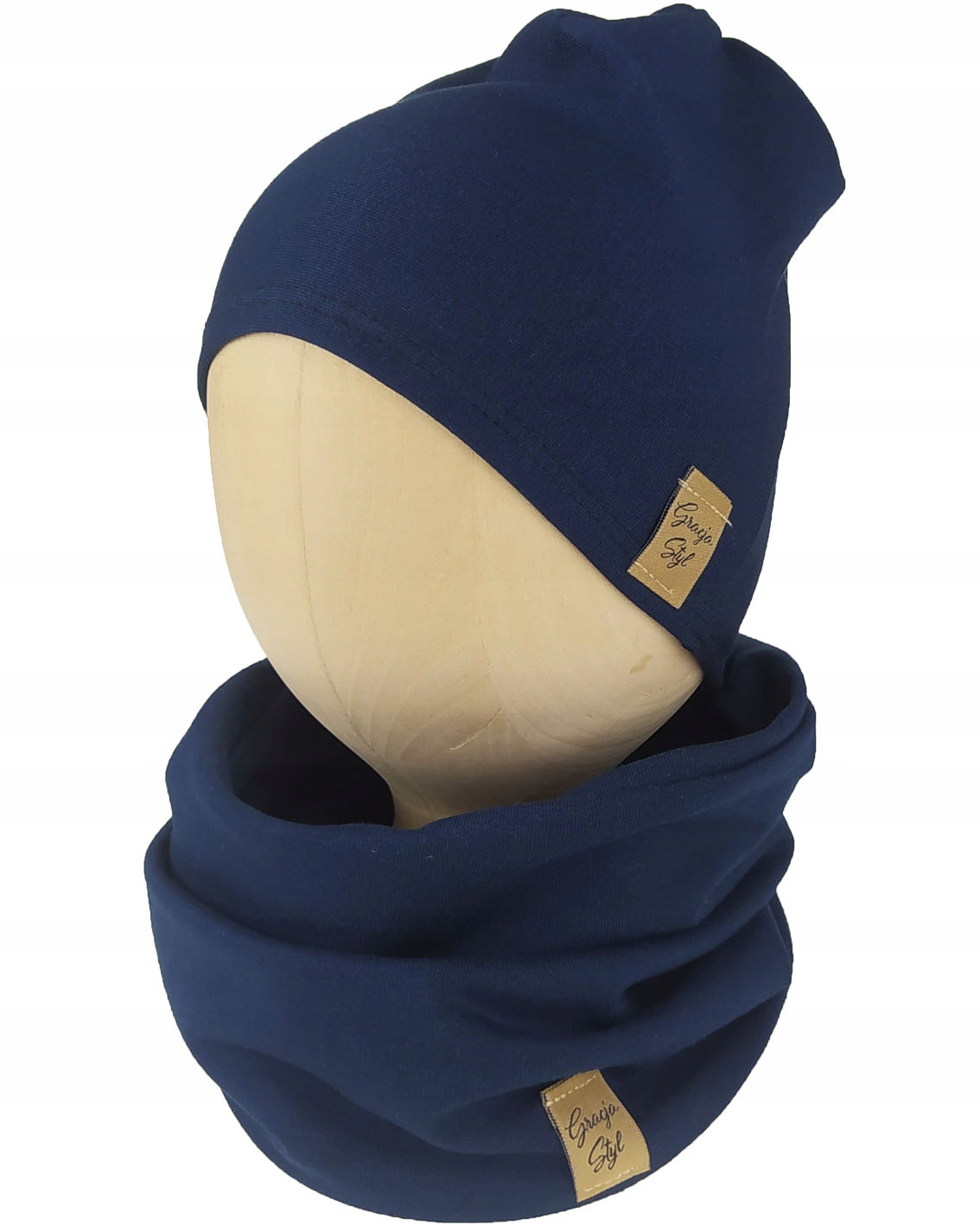 

Zestaw dla chłopca Czapka Komin 52-55