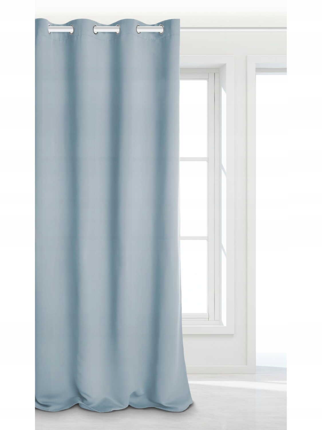 ZASŁONY ZACIEMNIAJĄCE KÓŁKA PRZELOTKI 140x220 HOLD Wzór gładki