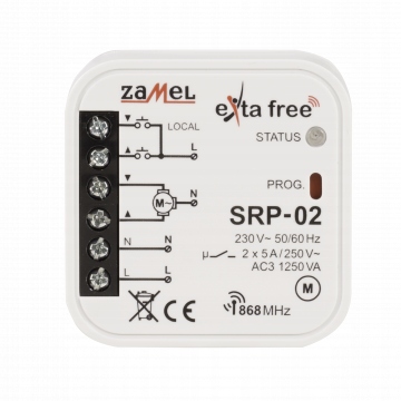 

Sterownik Rolet Dopuszkowy SRP-02 Zamel Exta