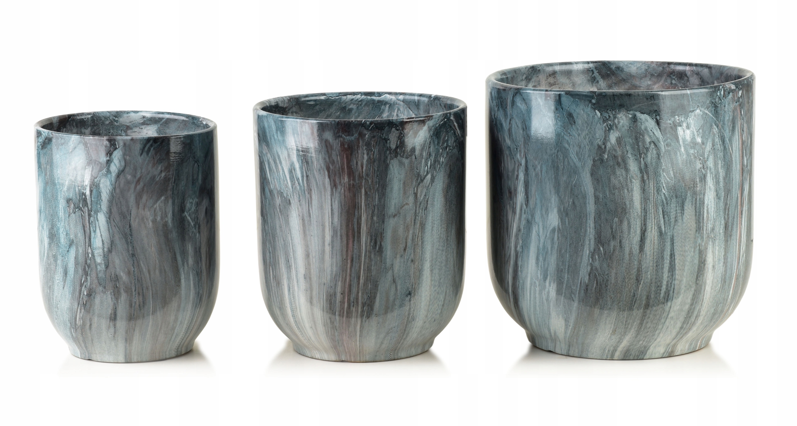 Keramické kryty Marble 29/26,5/24 modré 3 ks